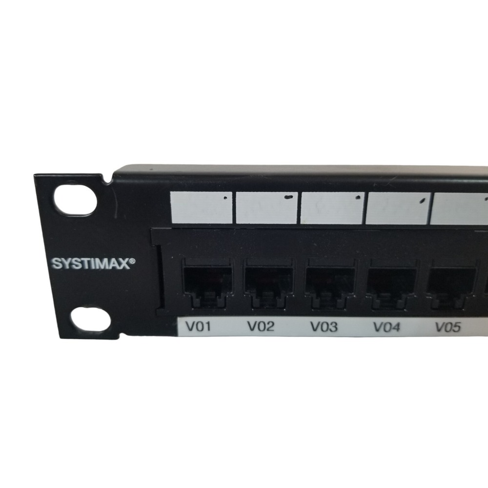 SYSTIMAX COMMSCOPE PATCH PANEL CAT.6 RACK MOUNT 1100 24-PORT